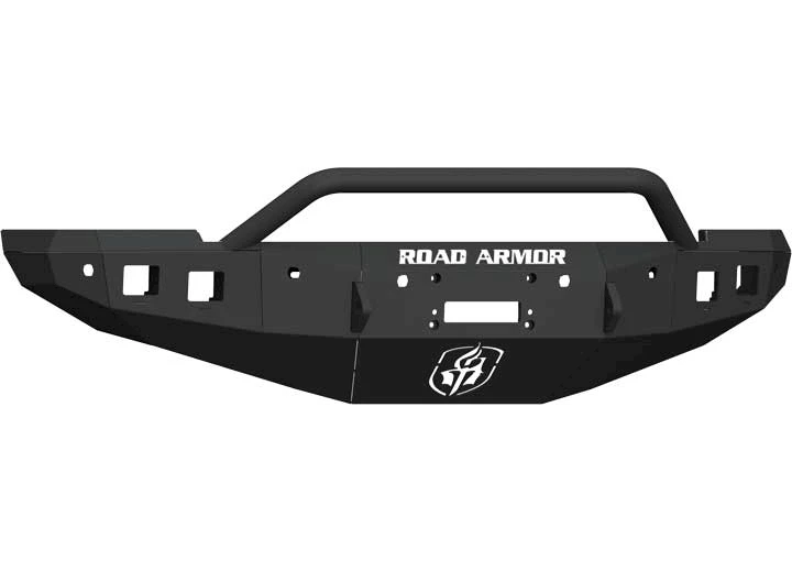 Road Armor 16-18 RAM 2500/3500(6 SENSRS)FRT STEALTH WINCH BUMPER PRE-RUNNER GUARD TXT BLK;LIGHT SOLD SEPARATELY