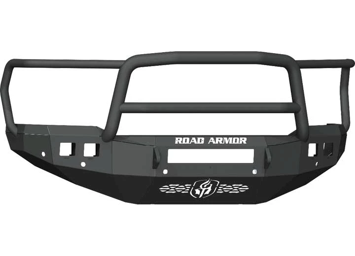 Road Armor 19-c ram 2500/3500 stealth front non-winch bumper lonestar guard w/6 sensor hole Main Image