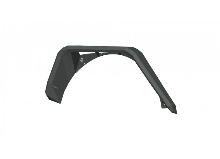 Road Armor 18-C JEEP WRANGLER JL STEALTH WIDE REAR FENDER FLARE JL BODY ARMOR-TEXTURE BLACK