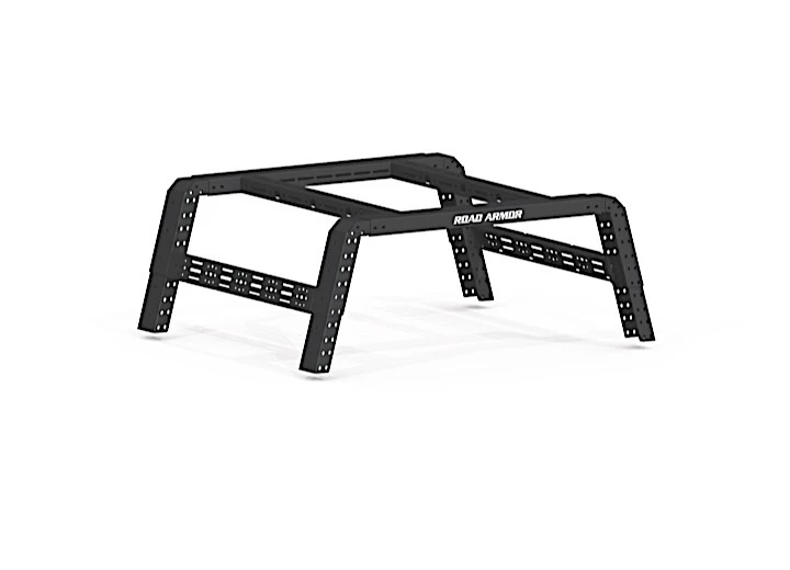 Road armor treck 5.5-6ft -adj bed rack system- txtr black Main Image