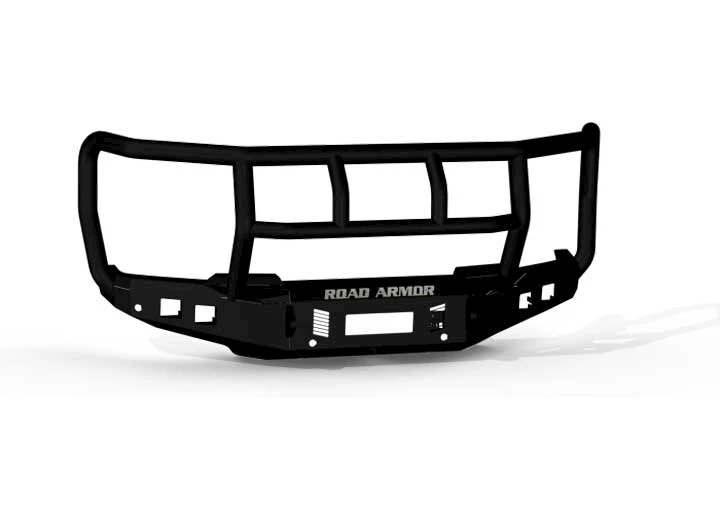 Road Armor 23-24 FORD F-250/F-350 STEALTH FRONT NON-WINCH BUMPER TITAN II GUARD-TEXTURE BLACK