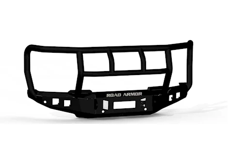 Road Armor 23-24 FORD F-450/F-550 STEALTH FRONT NON-WINCH BUMPER TITAN II GUARD-TEXTURE BLACK