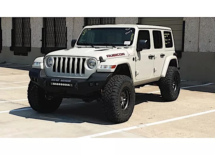 Road Armor 18-c jeep wrangler jl; 20-c gladiator stealth front winch bumper full width