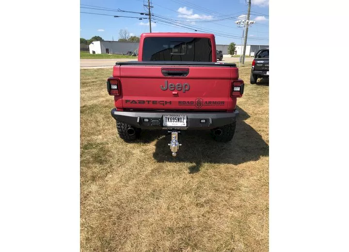 Road Armor 20-c jeep gladiator jt sport/overland/rubicon  stealth rear bumper winch black;light sold separately