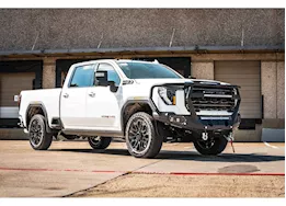 Road Armor 24-c gmc 2500/3500 evolution front winch bumper reaper guard-texture black