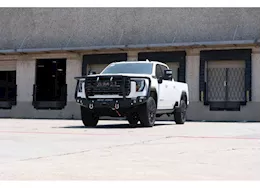 Road Armor 24-c gmc 2500/3500 stealth front winch bumper titan ii guard-texture black