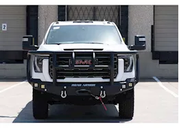 Road Armor 24-c gmc 2500/3500 stealth front winch bumper titan ii guard-texture black