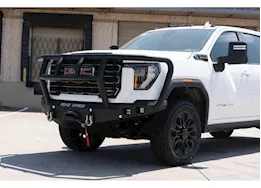 Road Armor 24-c gmc 2500/3500 stealth front winch bumper titan ii guard-texture black