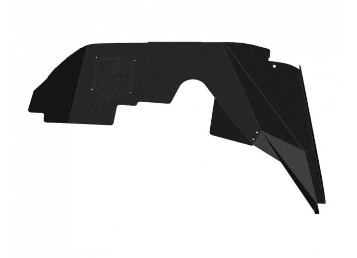 Road Armor Stealth front fender liner jl body armor black steel