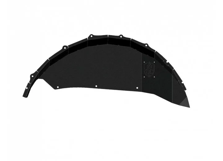 Road Armor 18-c jeep wrangler stealth rear fender liner jl body armor black steel