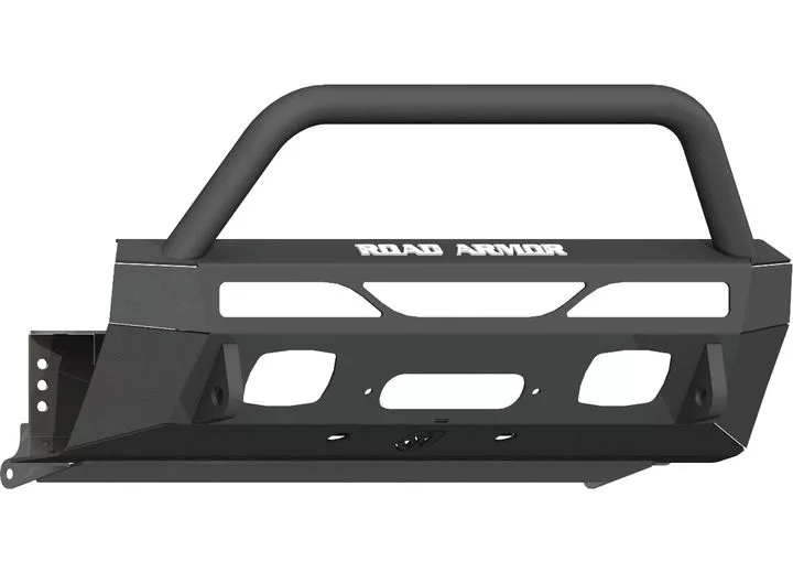 Road Armor 14-c 4runner stealth frt low-prof hidden winch bumper;txt blk;light sold separately