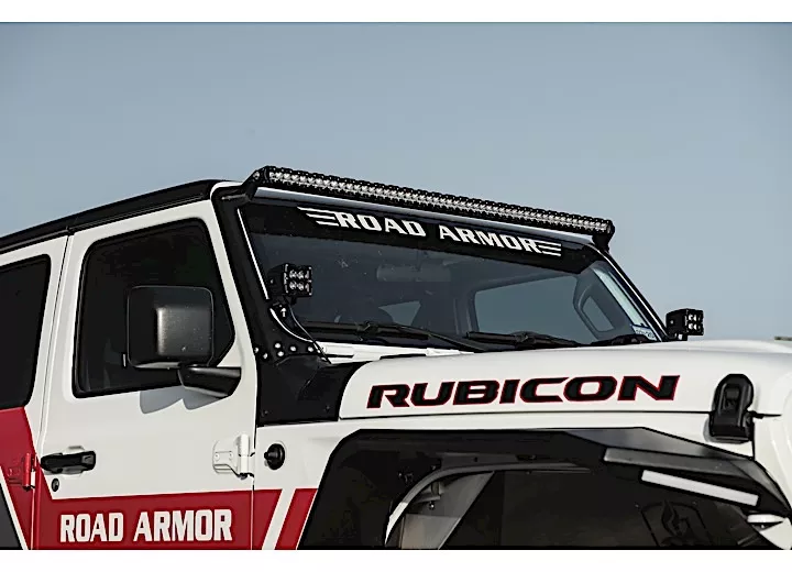 Road Armor 18-c jeep defender jl light mounts - overhead light bar