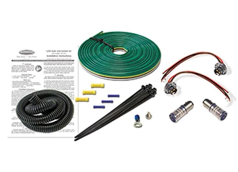 Roadmaster LED Bulb & Socket Towed Vehicle Wiring Kit