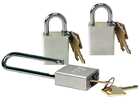 Roadmaster Padlocks for Quick-Disconnects & Coupler- Keyed Alike