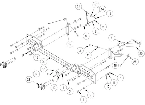 Roadmaster Inc 2022 JEEP WARGONEER DIRECT CONNECT BASEPLATE- 521459-5