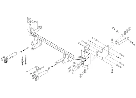 Roadmaster Inc BASEPLATE 24-C CHEVY TRAX ACTIV