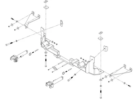 Roadmaster Inc 2021-2022 LINCOLN NAUTILUS BASEPLATE, 524468-5