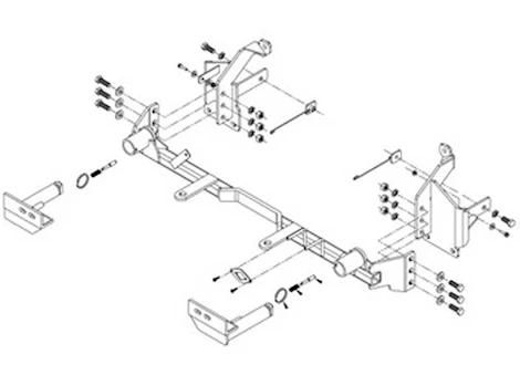 Roadmaster Inc 2023 FORD ESCAPE HYBRID ST-LINE BASEPLATE - 524474-4