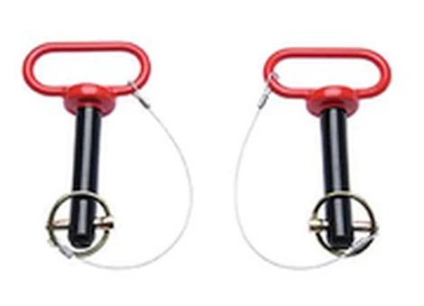 Roadmaster Deluxe Red Handle Base Pin (2-Pack) with Cable & Linch Pin