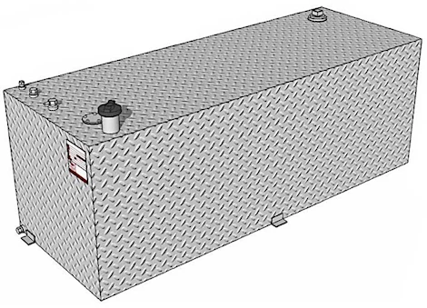 RDS Rectangular Transfer Fuel Tank - 91 Gallon Capacity