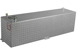 RDS 50 gal aluminum diamond plate rectangular transfer tank