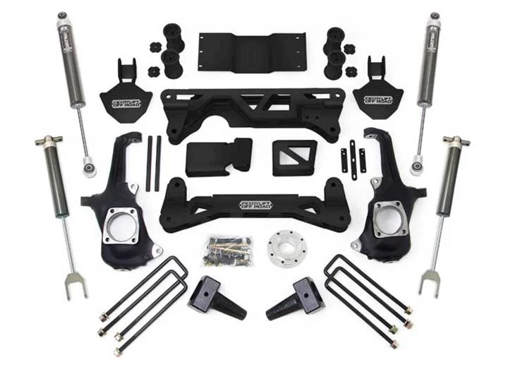 ReadyLift Suspension / Logiq Air 11-19 chevrolet/gmc  4wd 5-6in lift kit 2500hd/3500hd w/falcon shocks Main Image