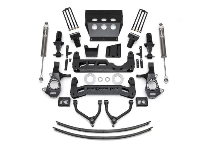 ReadyLift Suspension / Logiq Air 14-18 CHEV/GMC 1500 RWD/4WD 9IN BIG LIFT KIT FOR ALUM/STMPD STEEL OE UPR CONTROL ARMS W/FALCON SHOCK