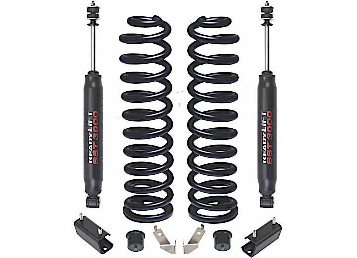 ReadyLift Suspension / Logiq Air 2.5in coil spring front lift kit w/sst3000 front shocks 11-c f250 4wd Main Image