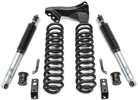 ReadyLift Suspension / Logiq Air 2.5in coil spring front lift kit w/bilstein shocks and track bar bracket 11-16 f250/f350 diesel 4wd Main Image