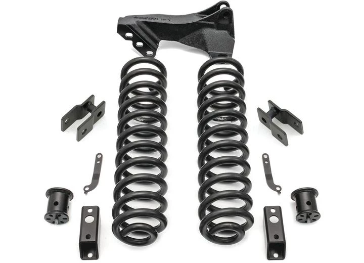 ReadyLift Suspension 2.5IN COIL SPRING FRONT LIFT KIT W/FRONT SHOCK EXT AND TRACK BAR BRACKET 11-C F250/F350 DIESEL 4WD