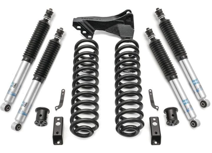 ReadyLift Suspension / Logiq Air 2.5in coil spring front lift kit w/bilstein shocks and track bar bracket 11-16 f250/f350 diesel 4wd Main Image