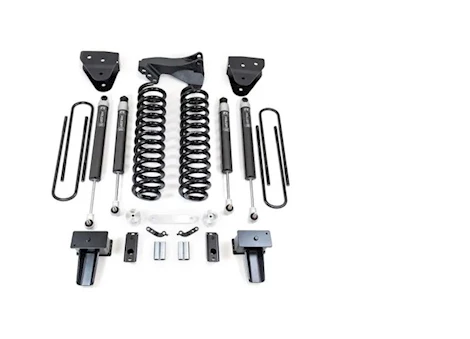 ReadyLift Suspension 17-c ford f250/f350/f450 diesel 4in coil spring lift kit w/falcon 1.1 monotube frt/rr shocks Main Image