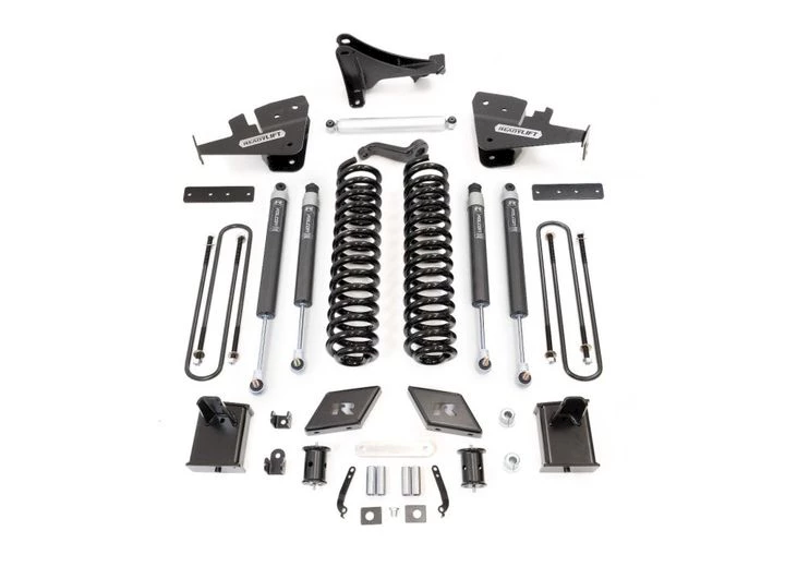 ReadyLift Suspension 17-C FORD  4WD  7IN COIL SPRING LIFT KIT W/FALCON 1.1 MONOTUBE FRT/REAR SHOCKS & FRT TRACK BAR BRKT