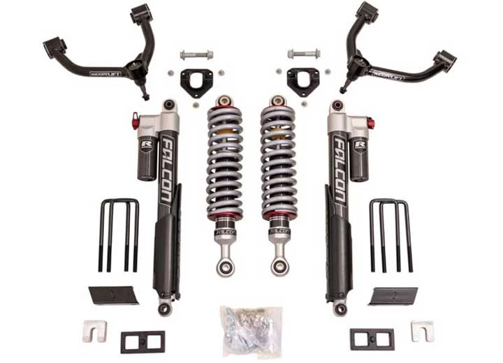 ReadyLift Suspension / Logiq Air 15-22 chevrolet/gmc 4wd 3.5in sst 2.1 lift kit equipped w/ falcon 2.1 strut/shoc Main Image