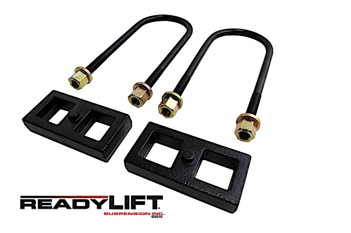 ReadyLift Suspension / Logiq Air 1IN REAR BLOCK KIT 02-08 RAM 1500