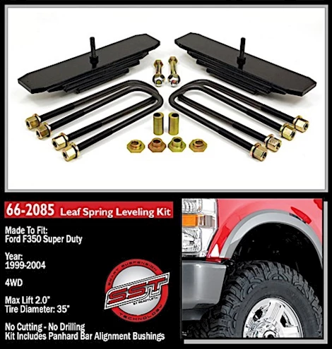 ReadyLift Suspension 2in front level kit 99-04 f250/f350/f450 4wd Main Image