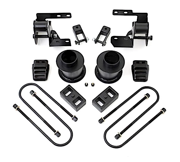 ReadyLift Suspension 4.5IN FRONT W/2.0IN REAR SST LIFT KIT W/TRACK BAR BRACKET 13-19 RAM 3500 4WD