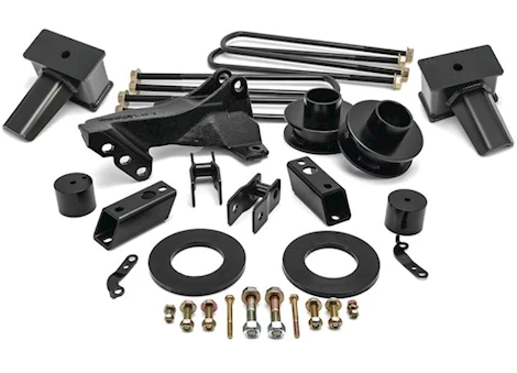 ReadyLift Suspension / Logiq Air 2.5in sst lift kit w/4in rear tapered blocks 1 drive shaft w/o shocks 17-c f250/f350 4wd Main Image