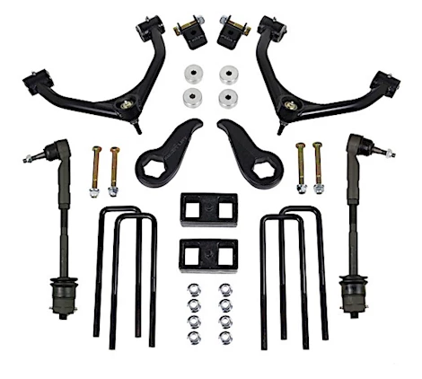 ReadyLift Suspension 3.5IN SST LIFT KIT FRONT W/1.0IN REAR W/UPPER CONTROL ARMS W/O SHOCKS 11-19 CHEVY/GMC 2500/3500HD