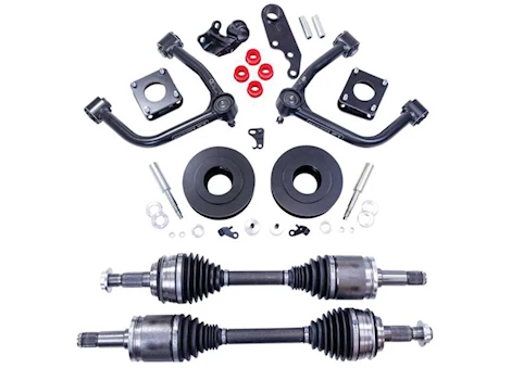 ReadyLift Suspension / Logiq Air 22-24 TOYOTA TUNDRA 4WD 3IN SST LIFT KIT WITH UPPER CONTROL ARMS W/ CV AXLE