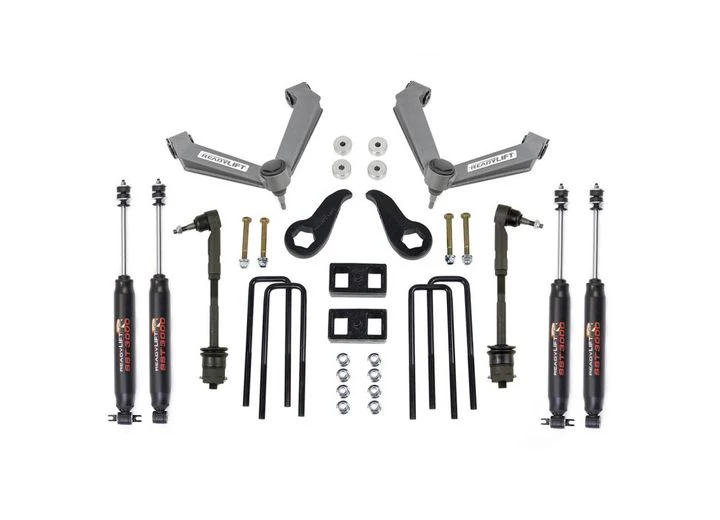 ReadyLift Suspension / Logiq Air 3.5IN SST LIFT KIT FRONT W/2IN REAR W/FAB CONTROL ARMS W/SST3000 SHOCKS 11-19 CHEVY/GMC 2500HD