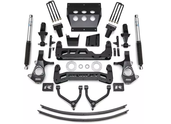 ReadyLift Suspension / Logiq Air 9in big lift kit oe upper control arms w/bilstein shocks 14-18 chevy/gmc 1500