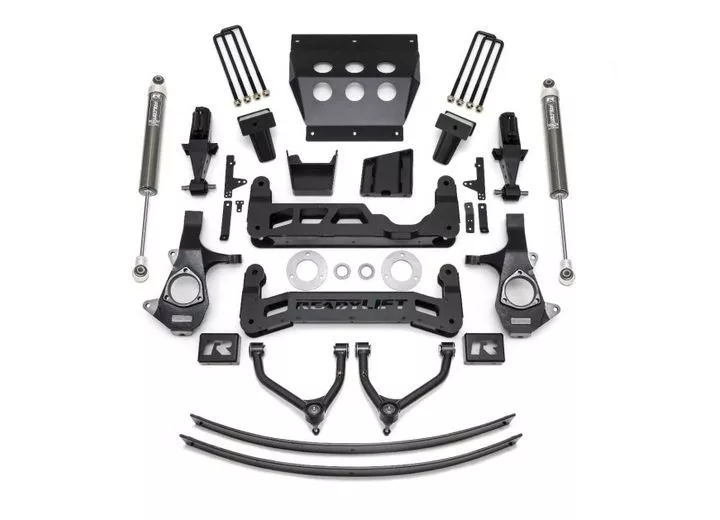 ReadyLift Suspension / Logiq Air 14-18 chev/gmc 1500 rwd/4wd 9in big lift kit for alum/stmpd steel oe upr control arms w/falcon shock