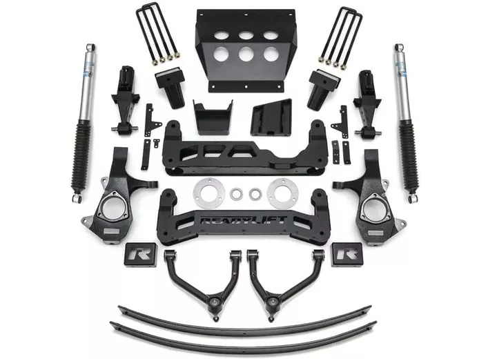 ReadyLift Suspension / Logiq Air 9in big lift kit cast steel oe upper control arms w/bilstein shocks 14-16 chevy/gmc 1500