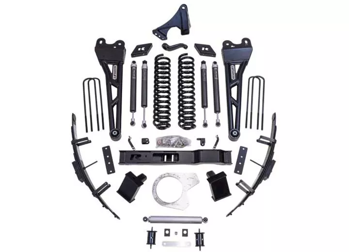 ReadyLift Suspension / Logiq Air 17-22 ford 4wd 8.5in lift kit with falcon shocks, dual steering stabilizer, and