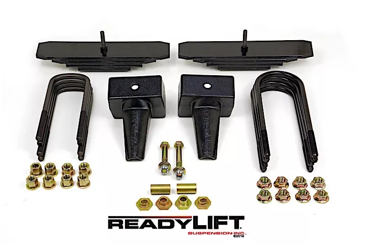 ReadyLift Suspension / Logiq Air 2in lift kit 2 drive shaft incl carrier bearing spacer 99-04 f250/f350/f450 4wd