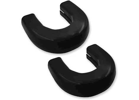 Recon Truck Accessories 20-c sierra hd 2500/3500 tow hook silicone covers 2 pc set black Main Image