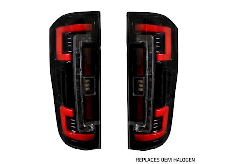 Recon Truck Accessories 17-19 f250/f350/f450/f550 (replaces oem halogen style tail lights)oled tail ligh Main Image