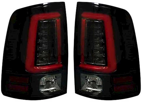 Recon Truck Accessories 13-18 RAM 1500/2500/3500 OLED TLS(RPL FACT OEM LED TLS ONLY)SMOKED LENS