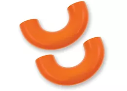 Recon Truck Accessories 15-23 f150 tow hook silicone covers 2 pc set orange